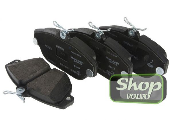 Колодки тормозные передние VOLVO 740 940 960 S90 V90 \\ ABS \\ GP-German Parts