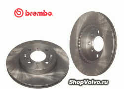 Тормозной диск передний VOLVO 740,760 14'' 88- \\ 262мм без ступ \\ BREMBO 09.5082.10