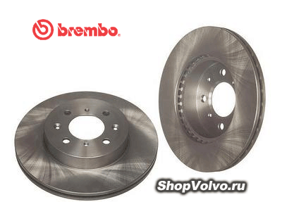 Тормозной диск передний VOLVO 740,760 14'' 88- \\ 262мм без ступ \\ BREMBO 09.5082.10
