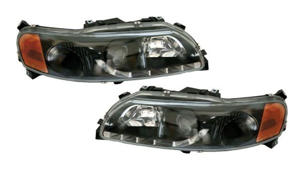Комплект тюнингованных фар LED VOLVO S60,V70,XC70 \\ черные \\ Pro-Parts (Швеция)