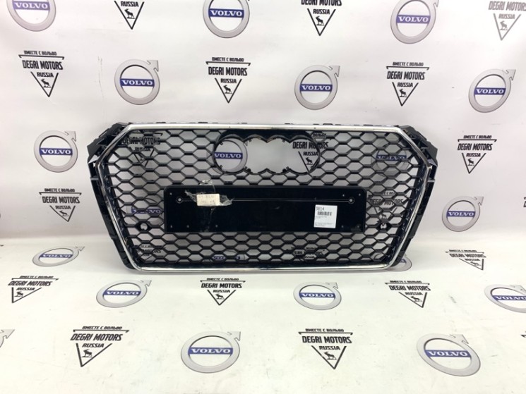 Решетка радиатора Audi A4 RS4 B9 (8W) (2015-2019) \\ Scan Tech RS41519