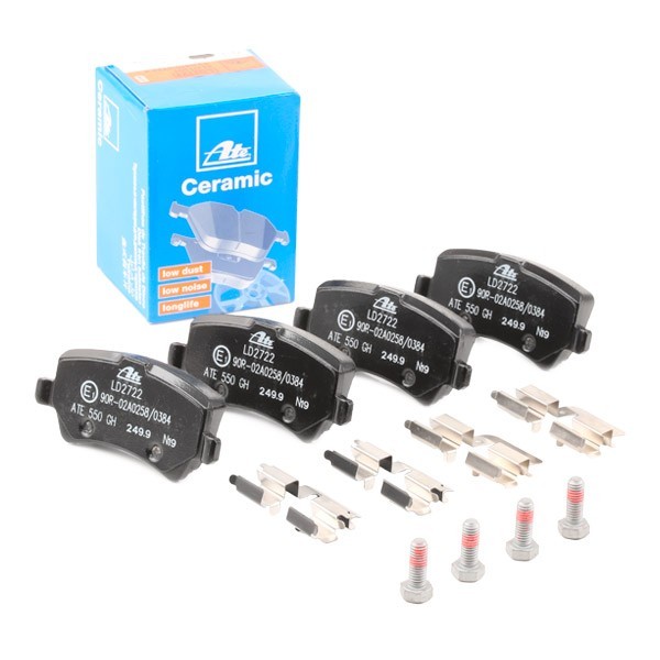 Комплект тормозных колодок зад. ate ceramic \\ ATE 13.0470-2722.2