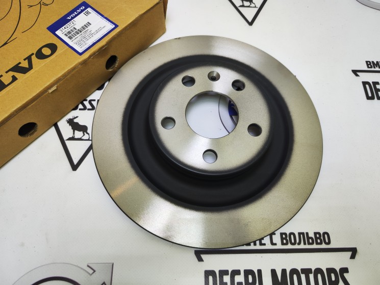 Диск тормозной задний XC60 II, S60 III, V60CC \\ 16 дюймов \\ VOLVO Original 31423721