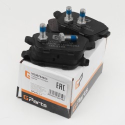 Тормозные колодки задние механический ручник 16' VOLVO S80 II, XC70 II \\ сплошной диск \\ GParts VO30794553