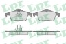 Тормозные колодки задние \\ VOLVO S60, S80, V70 II ,XC70 16" \\ LPR 05P705