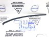 Уплотнитель задней левой двери Вольво S40 II, C30, V50 \\ VOLVO Original 30661314