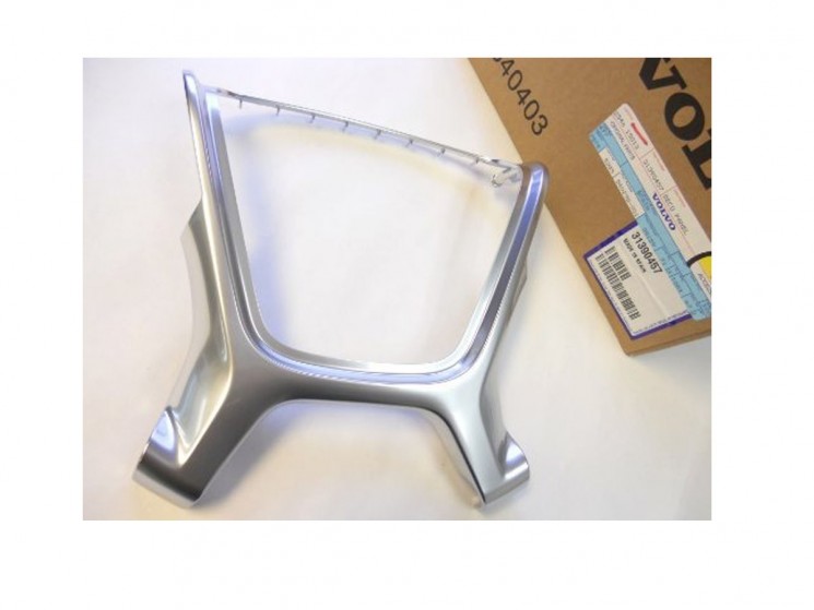 Накладка рулевого колеса хром VOLVO XC60 \\ с 4-мя спицами \\ VOLVO Original 31390457