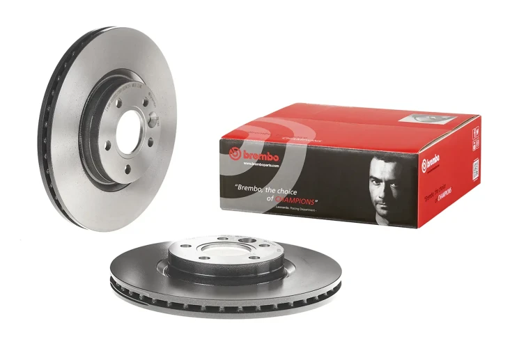 Диск тормозной передний VOLVO S40 II, V50, C30, V40 13-, V40CC \\  16" 300mm PVT окрашенный  \\ BREMBO 09.C138.11