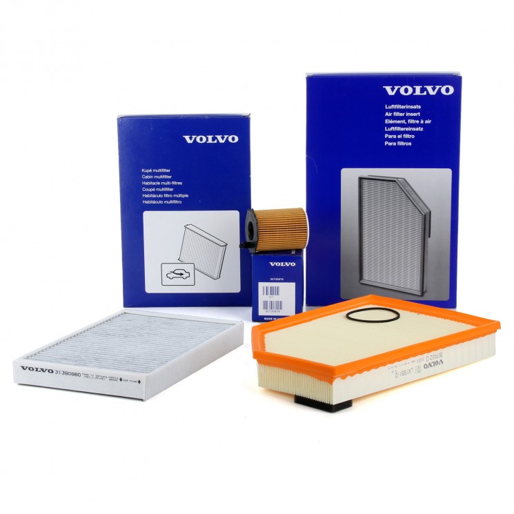 Комплект ТО на 20 000 км для Вольво ХС90 2.5 турбо \\ VOLVO (Original)