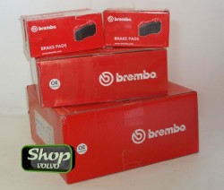 Комплект дисков и колодок БРЕМБО на 17.5" Вольво XC90 \\ BREMBO Италия S.17.97