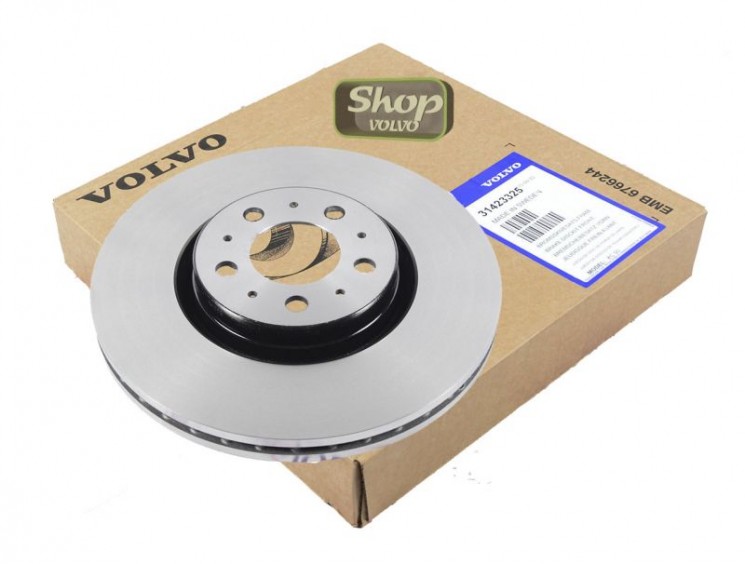 Диск тормозной передний 16" Вольво XC90 \\ VOLVO Original 31423325