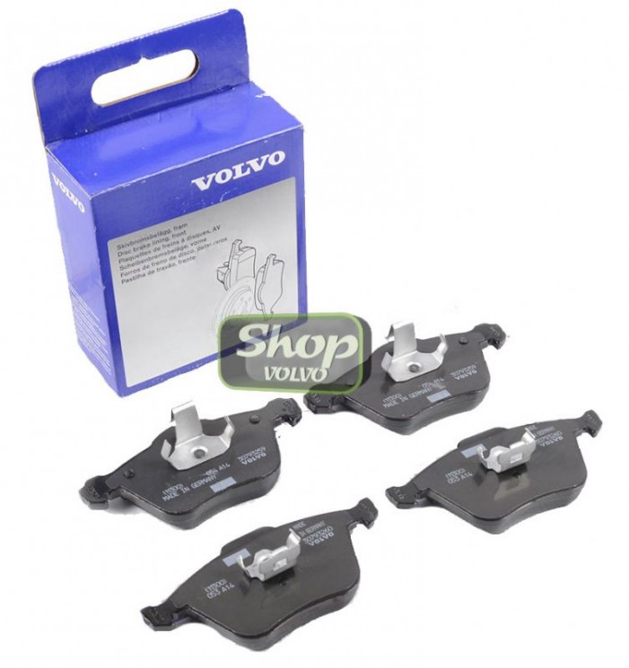 Тормозные колодки передние VOLVO XC90 16'' \\ долгий срок \\ VOLVO Original 30793231
