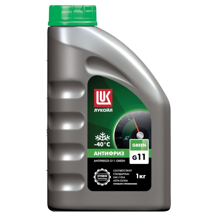 Антифриз готовый зеленого цвета 1 л \\ LUKOIL 227387