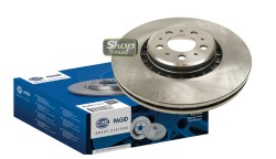 Тормозной диск задний механический ручник VOLVO S80 II, XC70 II \\ с покрытием PRO \\ HELLA-PAGID 8DD 355 119-151