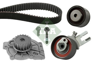 Комплект для ремонта ГРМ c помпой VOLVO S60 II, S80 II, XC70 II, XC60, ХС90 \\ 5 цилиндров дизель \\ INA 530 0582 30