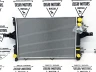 Радиатор охлаждения VOLVO S60, S80, V70 II, XC70 \\ SW Parts SW31319056