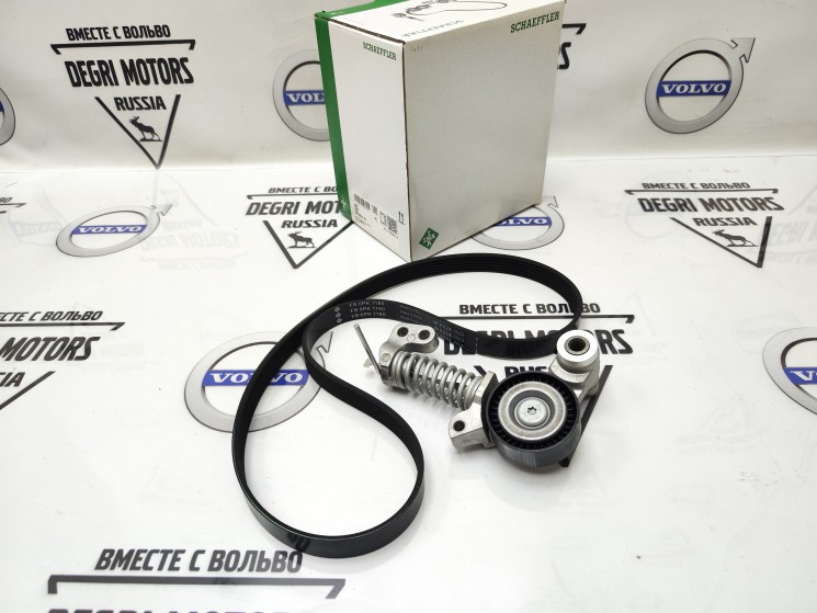 Ремень приводной, комплект с роликом Вольво XC90 II \\ дизель \\ INA 529 0374 10