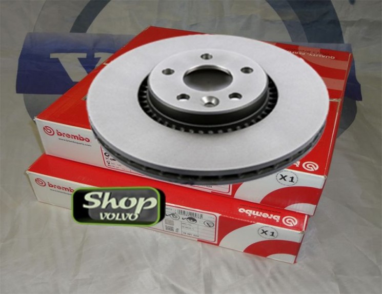 Диск тормозной передний 16'' VOLVO S60 II, S80 II, XC70 II, V70 III \\ 300мм \\ BREMBO 09.A427.11