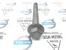 Болт рычага задней подвески M12x100 Volvo 960, S90, V90, V70 II, S60, S80, V70XC/XC70, XC90 \\ VOLVO Original 30640924