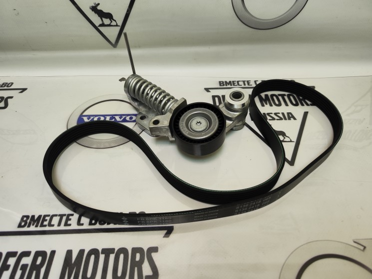 Ремень приводной, комплект с роликами VEP VOLVO XC90 II, XC60 II, XC40 \\ INA 529 0485 10