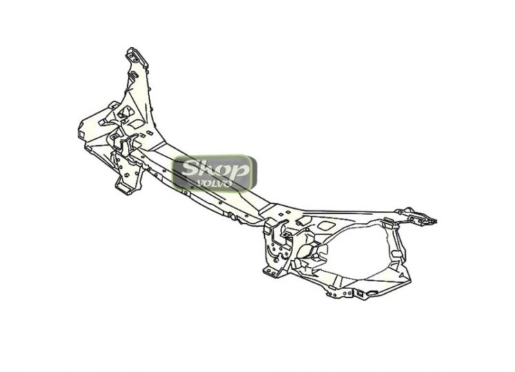 Передняя панель VOLVO S60 II \\ CH -269999 \\ VOLVO (Original) 31283053