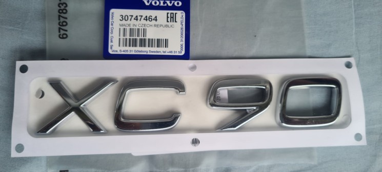 Эмблема Вольво "XC90" \\ VOLVO Original 30747464