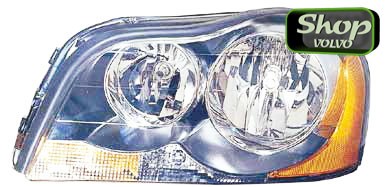 Фара галогеновая левая Вольво ХС90 \\ черная \\ DEPO Тайвань. VVXC903-000B-L