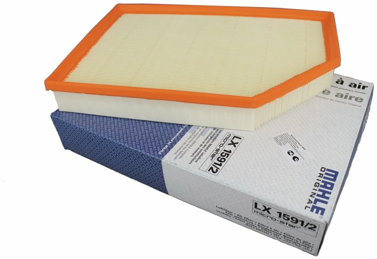 Воздушный фильтр ДВС ​Volvo S60 II, S60CC, S80 II, V60, V60CC, V70 III, XC70 II, XC60 \\ MAHLE LX 1591/2