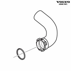 Патрубок интеркулера турбонаддува левый Volvo XC40 \\ VOLVO Original 32224398