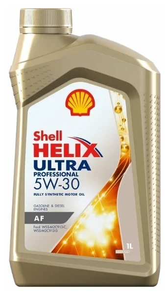 Моторное масло SHELL Helix Ultra Professional AF 5W-30, 1 л \\ SHELL 600041222