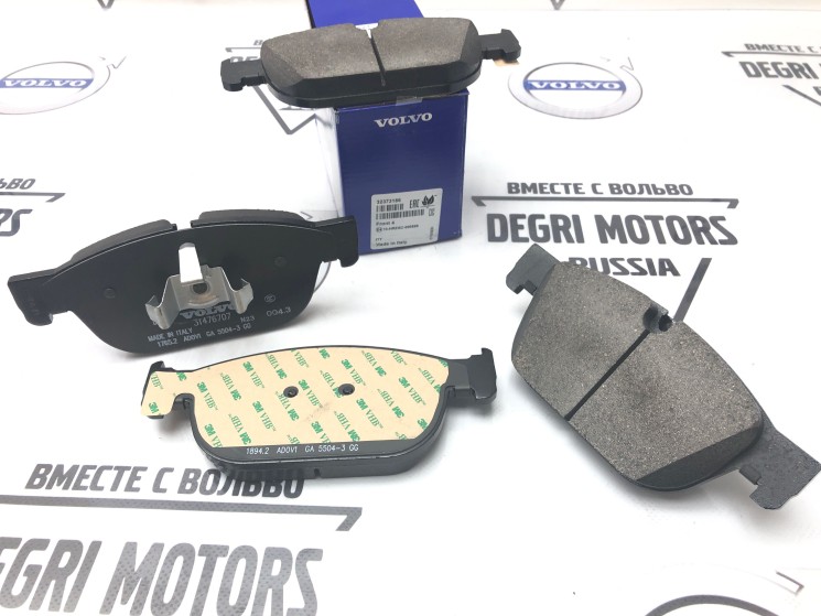 Колодки тормозные передние Вольво XC90 II, XC60 II \\ 19" 18" дюймов \\ VOLVO Original 32373186