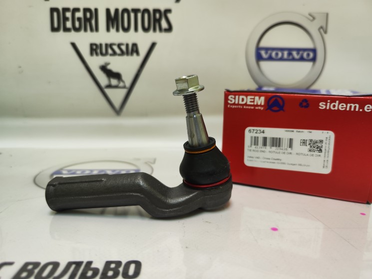 Наконечник рулевой тяги левый VOLVO V40 cross country \\ SIDEM 67234
