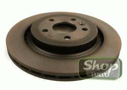 Тормозной диск задний вентилируемый электронный тормоз \\ VOLVO S80 II (07-), XC70 (08-), XC60 \\ GP-German Parts