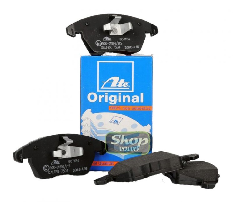 Тормозные колодки передние VOLVO S60, S80, V70, XC70 16" \\ ATE 13.0460-7145.2