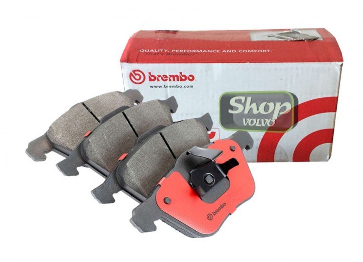 Колодки тормозные, комплект передний 16,5" VOLVO S40 II, V50 \\ BREMBO P24057