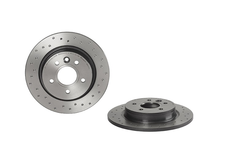 Диск тормозной задний VOLVO V40 13- V40CC \\ BREMBO 08.9975.1X