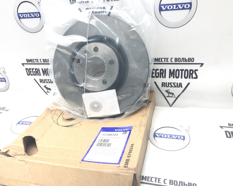 Диск тормозной передний 17" Volvo XC40 \\ VOLVO Original 32300122