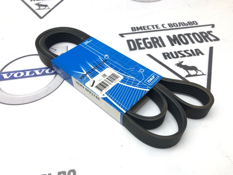 Приводной ремень 5 цилиндров VOLVO 850 \\ c 1994 года \\ SKF Швеция VKMV 6PK1744