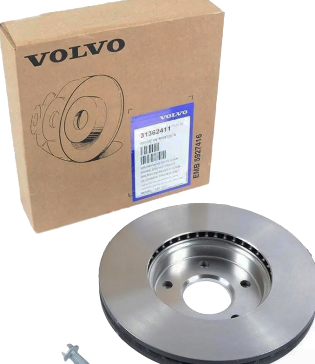 Тормозной диск передний VOLVO S40 II, V40 15'' \\  278мм  \\  VOLVO (Original) 31362411