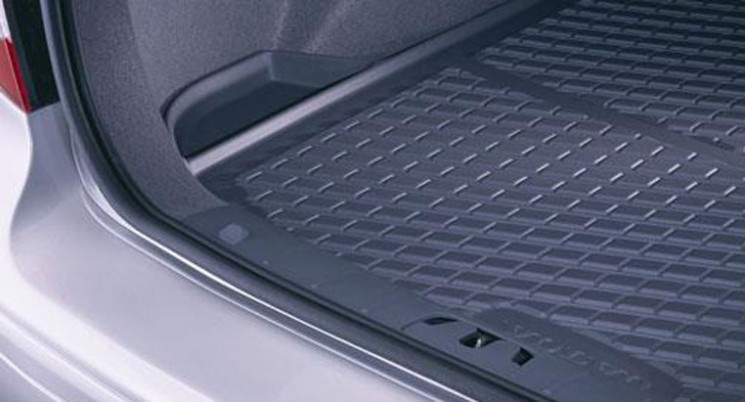 Ковер багажника пластиковый "Grey" VOLVO S40 II \\ VOLVO Original 8698284