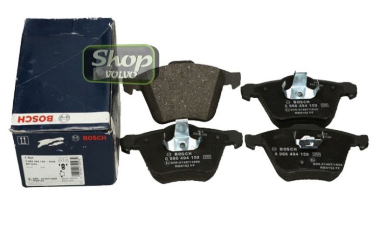Колодки тормозные передние 17.5 VOLVO XC90 \\ Bosch 0 986 494 159