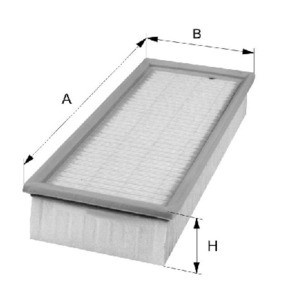 Воздушный фильтр VOLVO 850 \\ Turbo \\ Filtron (Польша) 9186262