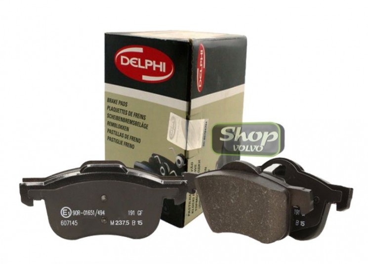 Задние тормозные колодки задние VOLVO S60, S80, V70, V70XC 16" \\ DELPHI LP1504
