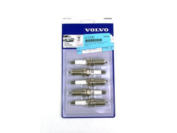 Комплект свечей зажигания Volvo S60 II, V40CC, XC60, V70R, S80 II \\ B5254T12, B5254T14 \\ VOLVO Original 31361653