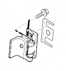 Прокладка дверной петли Вольво \\ VOLVO Original 9159878 