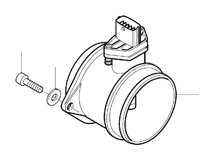 Датчик расхода воздуха Volvo S80 II, V70 III, XC70 II \\ VOLVO Original 31459403