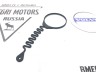 Хомут крышки топливного бака Volvo S40 II, S60 II, S80 II, XC70 II, XC60, XC90 \\ VOLVO Original 31336424