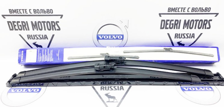 Комплект щеток переднего стеклоочистителя S60, S80, XC70, XC90 \\ VOLVO Original 32237899