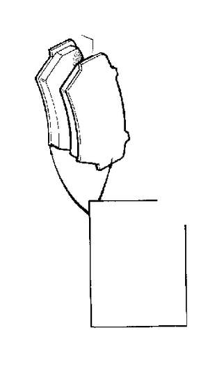 Тормозные колодки передние \\ VOLVO 740,940 DBA \\ VOLVO Original 31261181