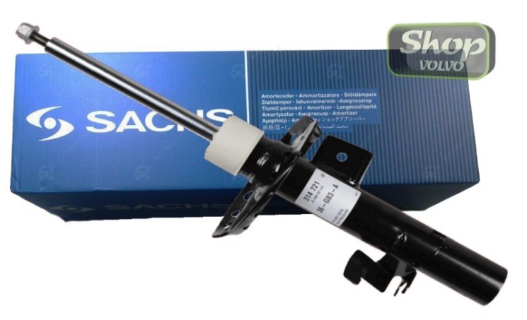 Амортизатор передний левый VOLVO S60 II, XC 70 II, S80 II, V70 III \\ SACHS 313 748